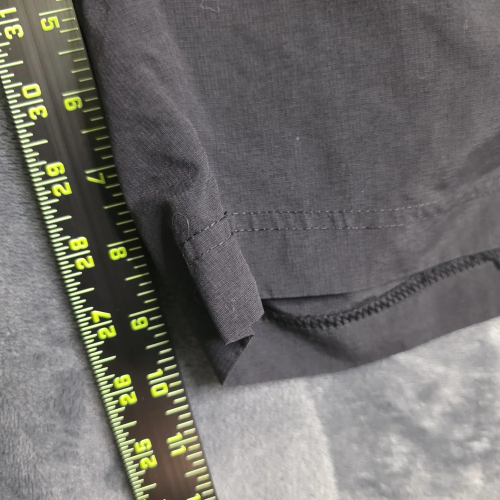 The North Face Gray Athletic Shorts Lightweight Moisture-Wicking